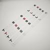 mghxj4 3D ABS Letters Tesla Logo Carbon Chrome Black Red Badge Car Rear Trunk Stickers For Tesla Model 3 Y X S Back Decals Accessories