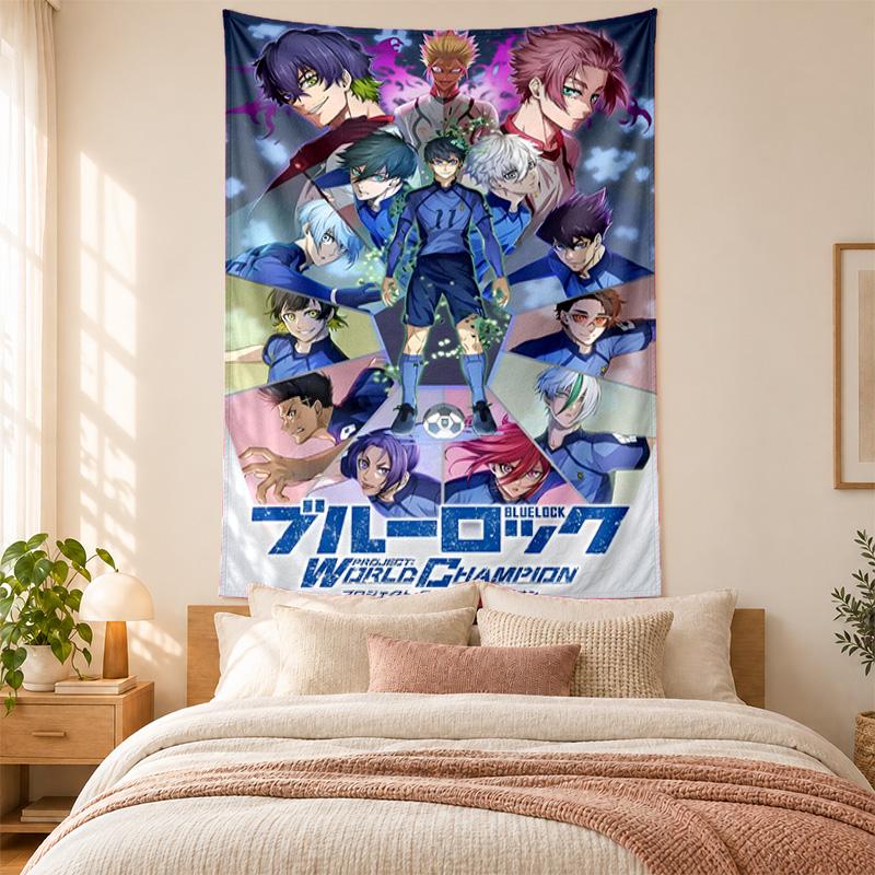 Blue Lock Tapestry highquality for decorating living room bedroom dorm walls ideal as bedroom wallart orholiday gift
