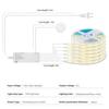 Sync Cabinet Light Smart Sensor Switch COB Mirror LED Strip Power Supply Kitchen  Pantry Showcase Bedroom Closet Backlight Lamp