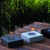 Tabletop Bio-fireplace TANGO3 black set mix
