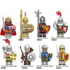 Soldiers Knight Legion Medieval Assembly Building Blocks Toys