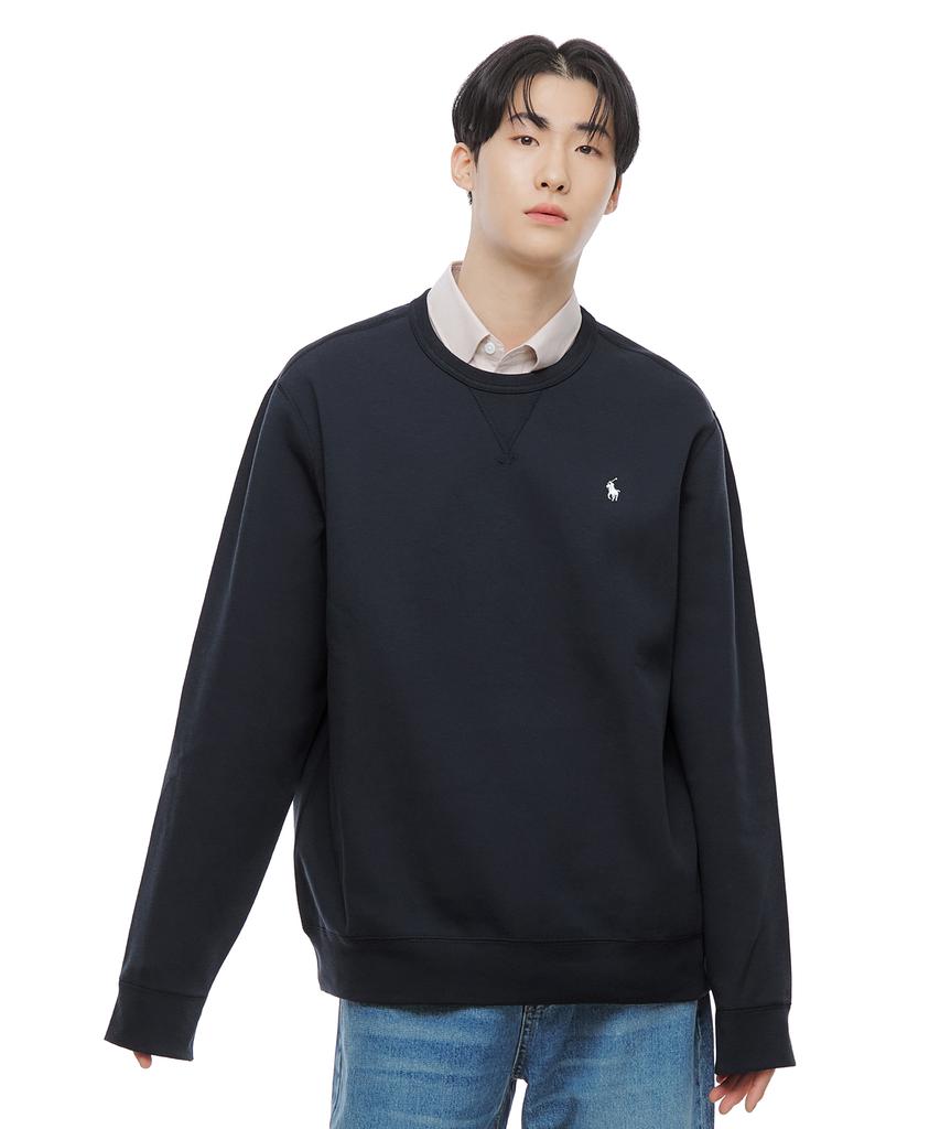 POLO RALPH LAUREN Double Knit Sweatshirt - Navy