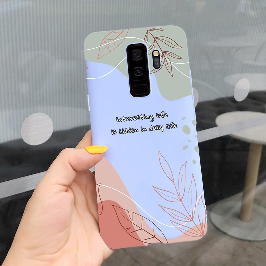 Чехол для Samsung Galaxy S9 Plus Новый Модный Художественный Расписной Чехол Мягкий Тонкий ТПУ Чехол для Телефона Для Samsung S9 S9+ Galaxy S 9 Чехол Coque