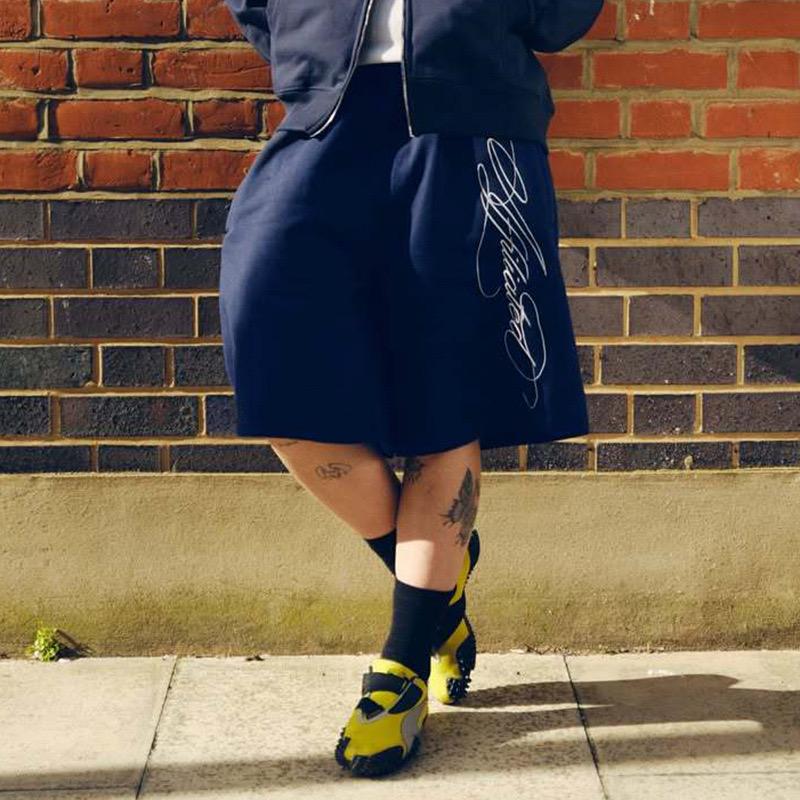 RogueWave Ретро Харадзюку Рок Шорты Оверсайз Мужские Y2k Американский Хай Стрит Трендовый Бренд Принт Буквами Повседневные Свободные Широкие Штаны Женские