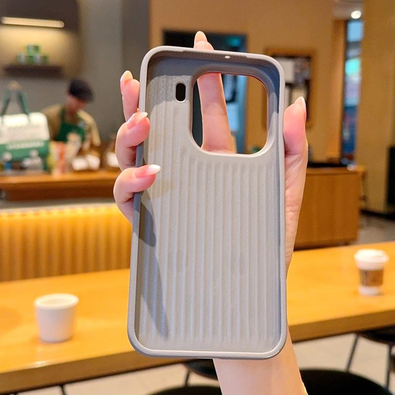 Для OPPO Find X9 X9 Pro магнитный чехол для телефона, с текстурой в полоску, гальваническим декором и гладкой поверхностью