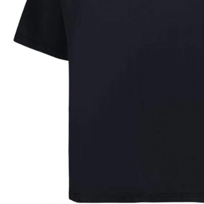 Balenciaga Logo Printed Crewneck T Shirt 764235TTVJ18483