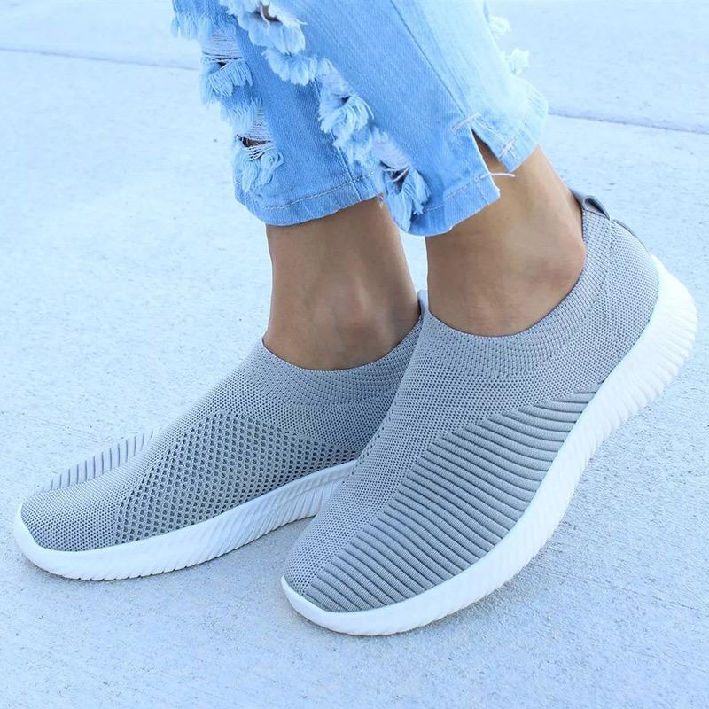 Новые женские кроссовки Flyweave для спорта и отдыха, легкие домашние кроссовки большого размера для женщин
