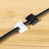 Fixing Clip Cord Management Wire Holder Organizer Cable Clamp Cable Clips Wire Tie Self-adhesive