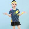 Badminton Table Tennis Short Sleeve Set Quick Dry Breathable Sportswear Men Women Kids Team Uniforms Custom
