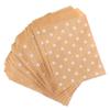 Wedding Wave Dot Baking Pastry Tool Candy Biscuit Bags Popcorn Bag Kraft Paper Bag Packing Pouch