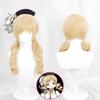 Tomoe Mami Cosplay Wig Puella Magi Madoka Magica Combats Wig High Temperature Silk Rose Inner Mesh Wig Halloween Party