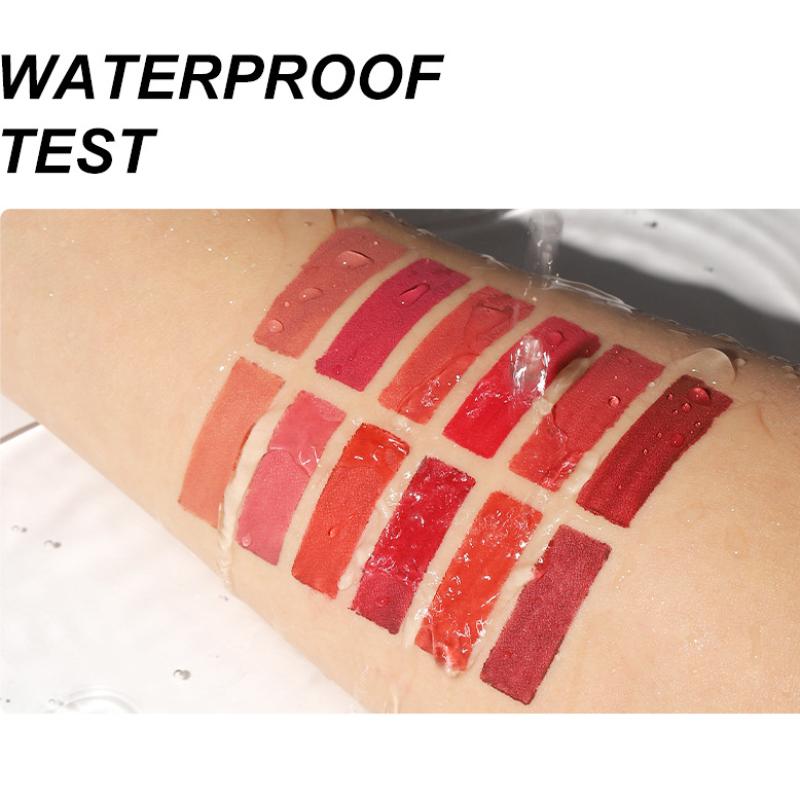 YOUNG VISION Блеск для губ + карандаш для губ Набор из 2 нелипких матовых блесков для губ Поворотный карандаш для губ