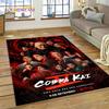 3D Ковер Cobra Kai Classics TV Аманда Карате для Гостиной Спальни, Нескользящий Коврик-Декор для Дивана, Придверный Коврик