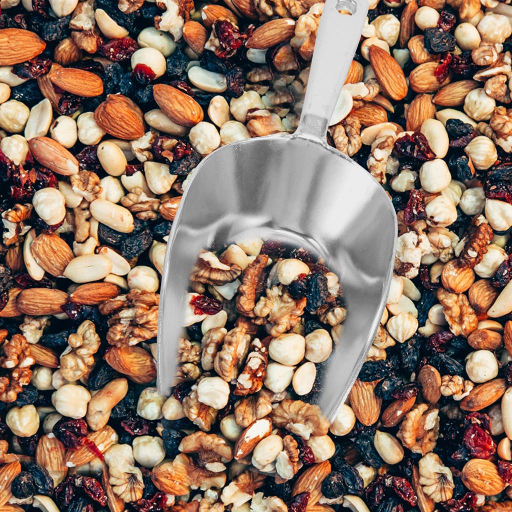 Multifunctional Ice Shovel Aluminum Alloy Flour Scoop Lightweight Kitchen Tool For Milk Tea Shop Protein Powder Food