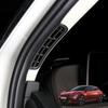 Для KIA EV6 LHD Салон автомобиля Стойка A Углеродное волокно Передняя верхняя часть Кондиционер Вентиляционное отверстие Полоски Накладка