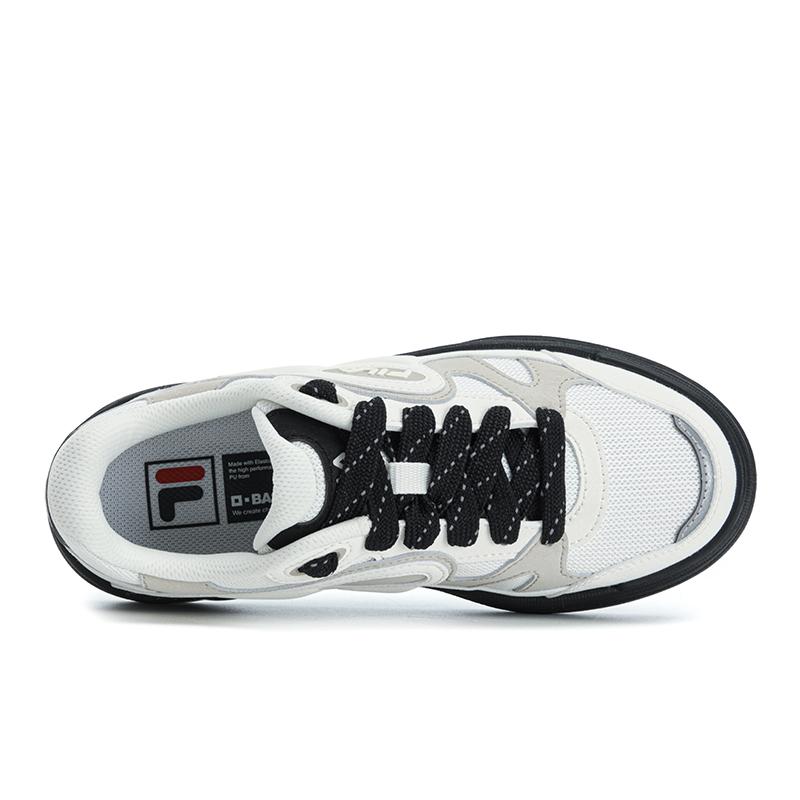 Fila VIBE Износостойкие Легкие Дышащие Низкие Кеды для Скейтборда Женские Кокосовое Молоко Белый/Шампанское Коричневый F12W623210FCP