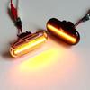 For Renault Clio 1 2 KANGOO MEGANE ESPACE TWINGO MASTER Led Dynamic Side Marker Turn Signal Light for Nissan Opel Smart FORTWOTurn Signal 2