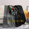 Wolfsberger AC pattern Flannel Blanket, High quality Comfortable for All Seasons, Home Decor, Warmth and Comfort, Perfect for Gifts.
