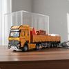 1:32 Scale Flatbed Truck Pull-Back Function Tractor Hauling Unit Model