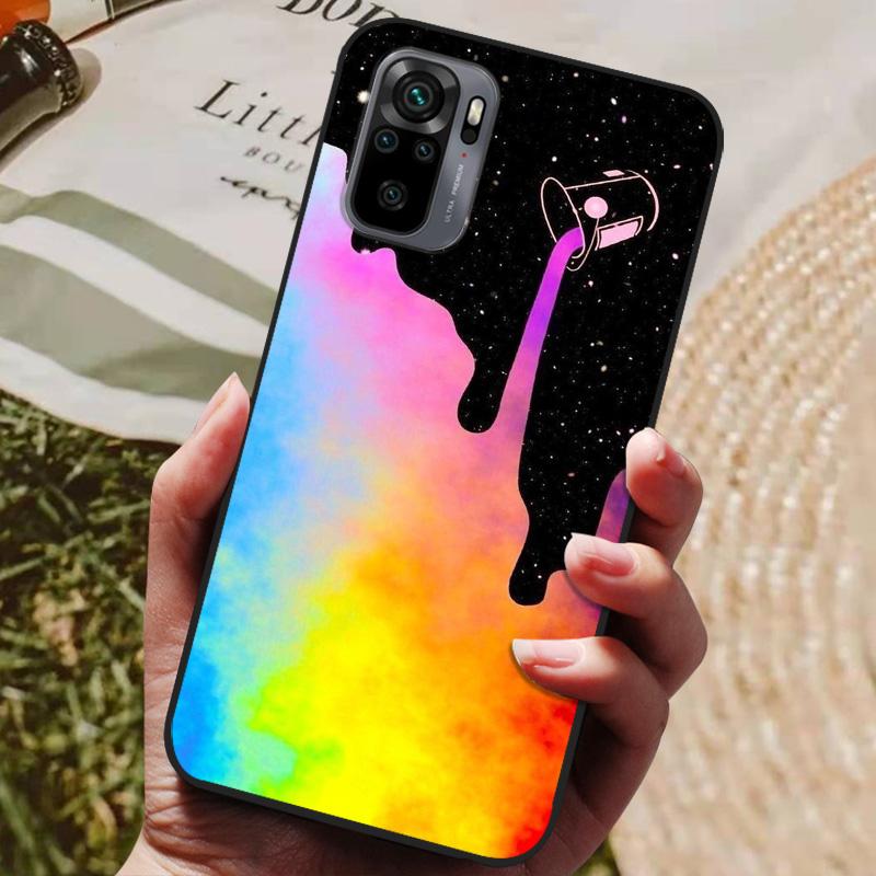 Чехол для Xiaomi Poco M5s 6,43" Силиконовая задняя крышка Чехол для телефона для Xiaomi Poco M5s Чехлы PocoM5s M5 S 2022 Мягкий бампер coque Funda