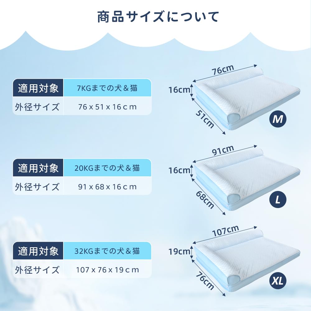Подушка для кровати Кровать для собаки Кровать для питомца Диван-кровать для питомца Летняя прохладная кровать Моющаяся Пушистая кровать для сна собаки Водонепроницаемая Уход за пожилыми собаками Профилактика пролежней