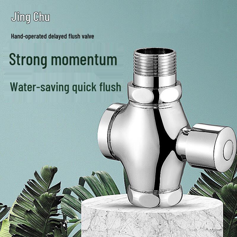 Jingchu Manual Delay Flush Valve for Squat Toilets