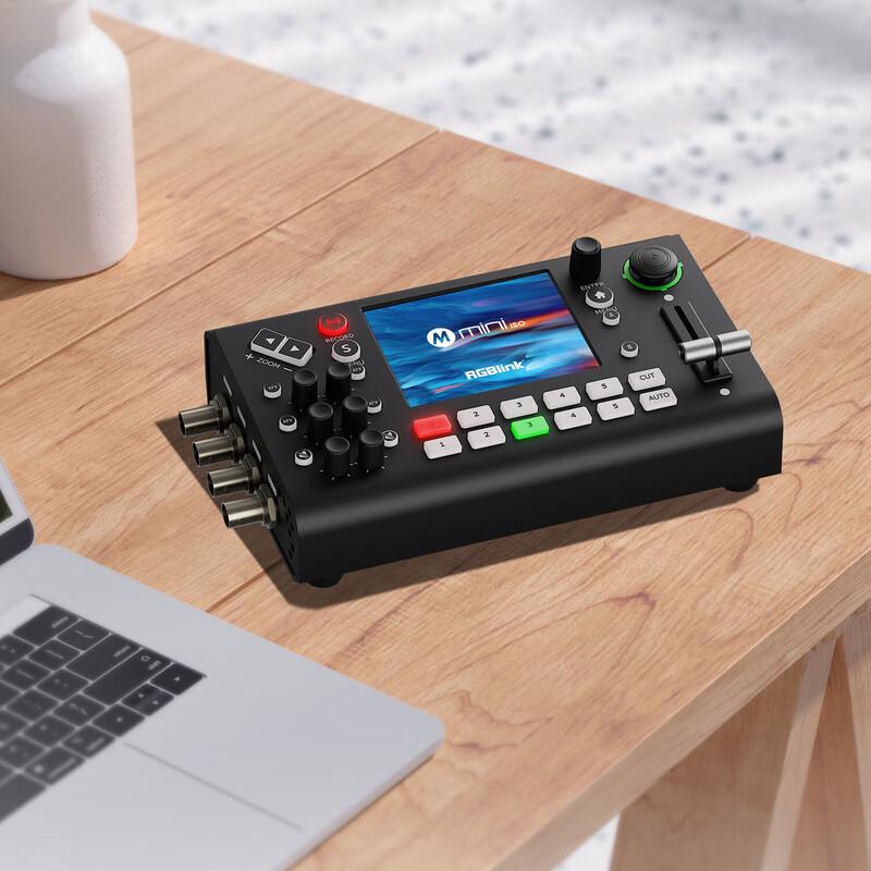 RGBLINK Mini pro 4-Way HDMI Video Switcher with Audio Input