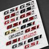 Car Metal Body GSI Logo Letter Decals Styling Badge Trunk Emblems Sticker For Opel Vauxhall Meriva Junior Zafira Mokka Adam VXR