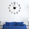 Acrylic 3D Oversized Creative Wall Clock Art Clock Silent Clock Digital DIY Wall Clock