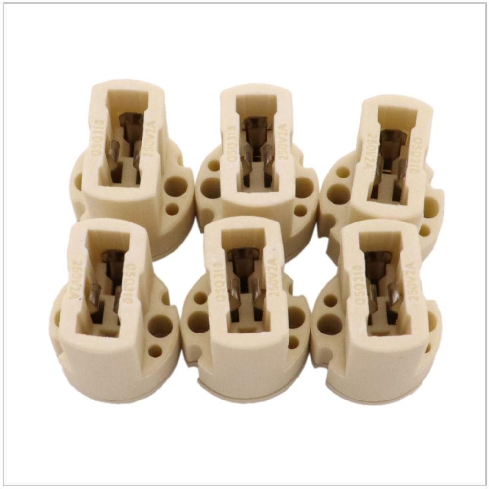 5 шт. Конвертер аксессуаров для освещения 110-220 В Тип G9 Патрон для галогенной лампы G9 Цоколь для лампы Адаптер-розетка