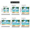 2pcs   spring summer Curtains Hawaii Beach Ocean Art Digital Print Drapes Fabric Home Decor Perfect for Bedroom   Living Room