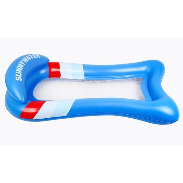 Трубка-гамак Sunnywater Mega Lounge, синий, 1 шт., корейские водные развлечения