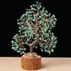 Crystal Tree Figurine Home Desktop Decors Lucky Ornament Handmade Bonsais Money Tree for Fengshui Enthusiasts Decoration