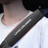 Set of 2 PU Seatbelt Covers and Pads for Land Cruiser Land Cruiser and 300 These Comfortable Seatbelt Shoulder Straps Are Perfect for Your 23cm Land