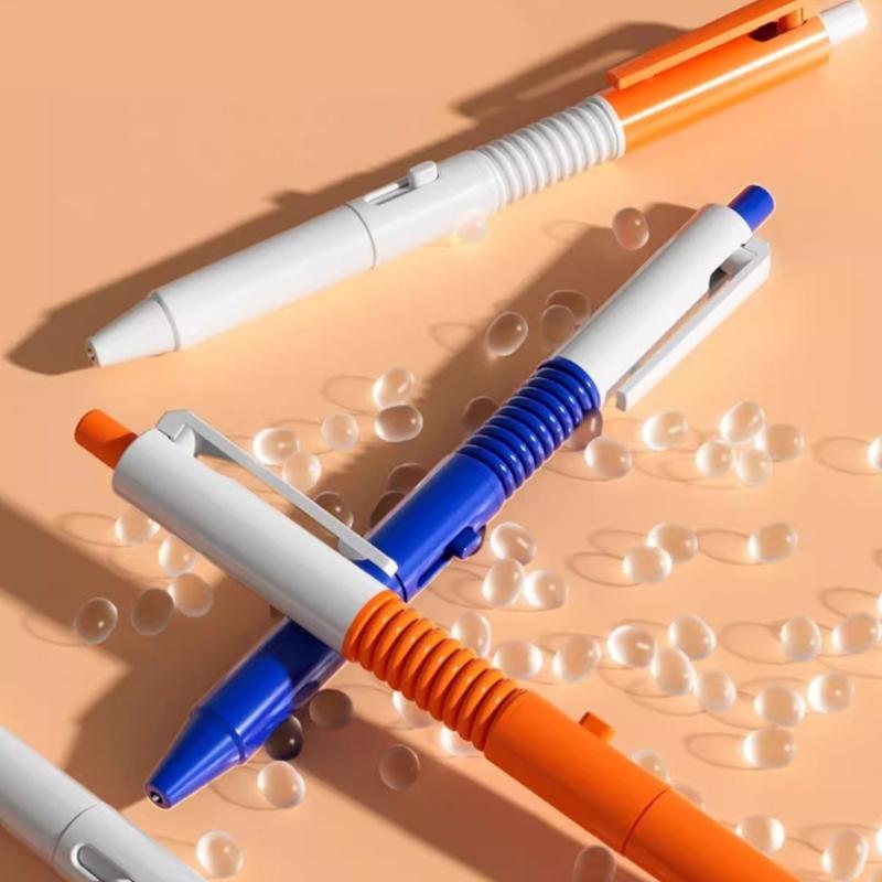 2 Pcs Ballpoint Pen Smooth Writing Pen Water Sprays Pen Squirting Toy School Office Supplies for Student