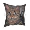 Daryl Dixon Cat Pillow Case Printed Home Soft DIY Pillow Cover Walking Dead Cat Cats Kitty Zombies