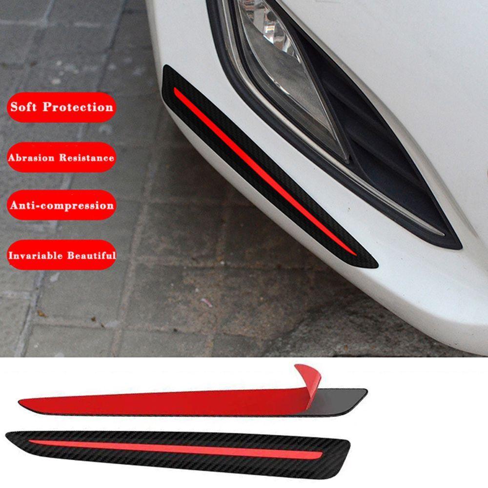 Auto Protection Front Rear Edge Corner Guards Anti-scratch Stickers Bumper Car Decoration Strip