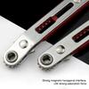 Multifunctional Bidirectional Ratchet Flat Head Elbow Flat Screwdriver Ratchet Wrench Cross-shaped Hexagonal Slotted Tool