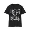 Футболка Rock'N'Roll, Футболка для фаната рок-музыки, Футболка с музыкальным логотипом, Рокерский топ