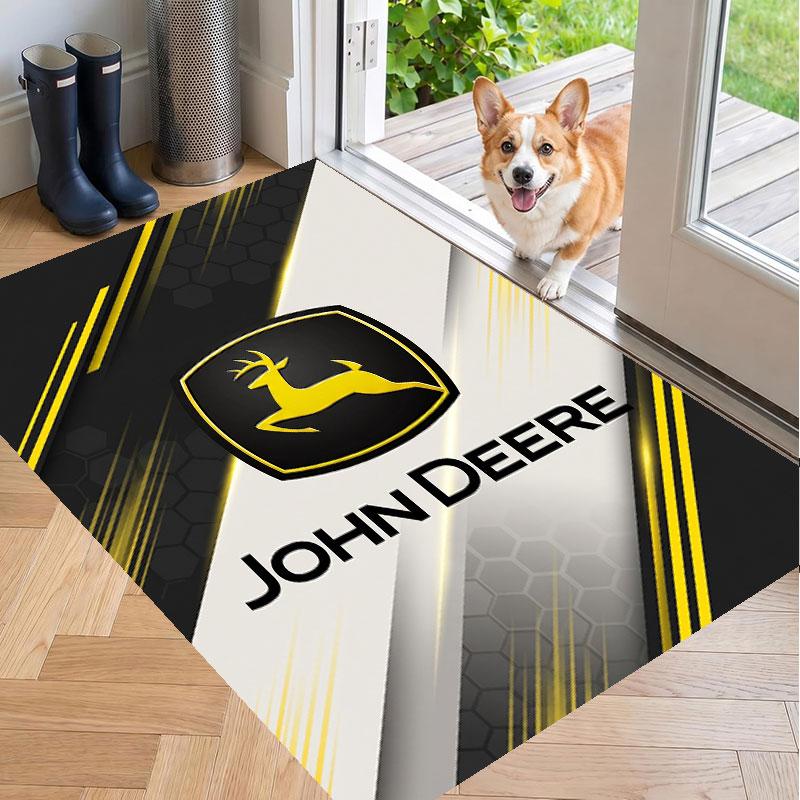 Мягкий ковер для пола с рисунком John Deere, ковер для гостиной, декоративный коврик для украшения комнаты дома