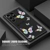 Pink Butterfly Phone Case For Samsung Galaxy S26 Ultra Cases S25 FE S24 S23 S21 Ultra S20 S24 FE S22 S26 Plus 5G Black Cover