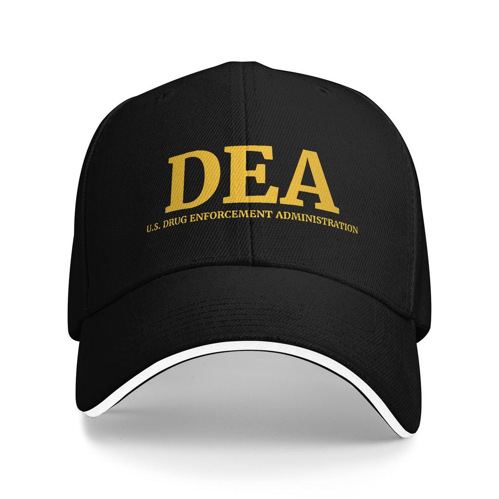 DEA Special Agent Baseball Cap Hip Hop Sandwich Caps Unisex Adjustable Sun Cap Workouts
