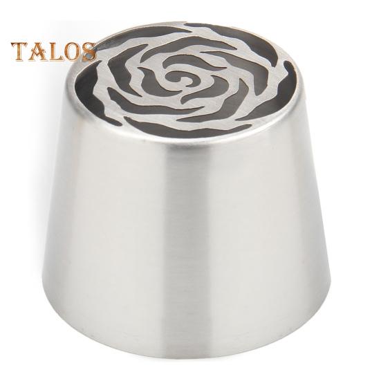 Русские насадки для кондитерских изделий Насадки для кондитерских изделий в виде цветка розы из нержавеющей стали Очень большая насадка для кондитерских изделий Насадки для кондитерских изделий для украшения тортов глазурью