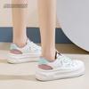 Women's Sneaker Chunky Platform Spring Summer Board Shoe Lace-up Color Blocking Women Shoes Casual Round Toe Casual Sport Tennis