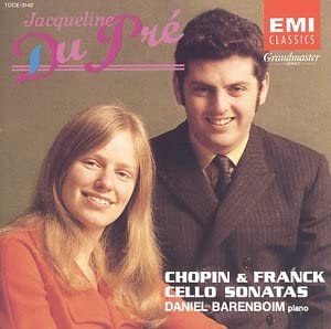 CD DU PRE (JACQUELINE), CHOPIN & OTHER - Chopin & Frank: Cello Sonatas TOCE3142 Japan Classical Used