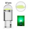 10Pcs Led T10 Car Light COB Glass 6000K White Auto Automobiles License Plate Lamp Dome Read DRL Bulb Style 12V Led Light for Car Dome Lights 6