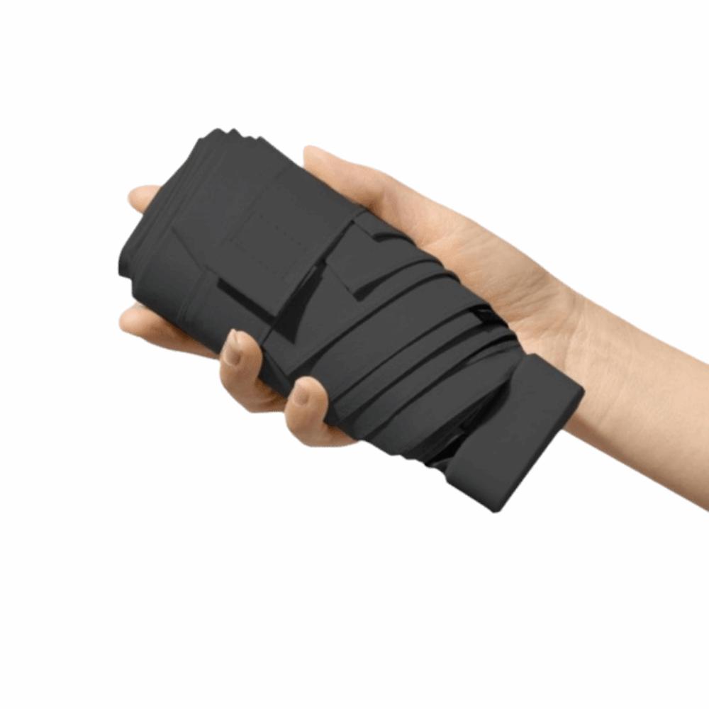 Пятислойный мини-зонт от солнца UPF50, ручной зонт-парасоль, практичный складной карманный зонт для улицы