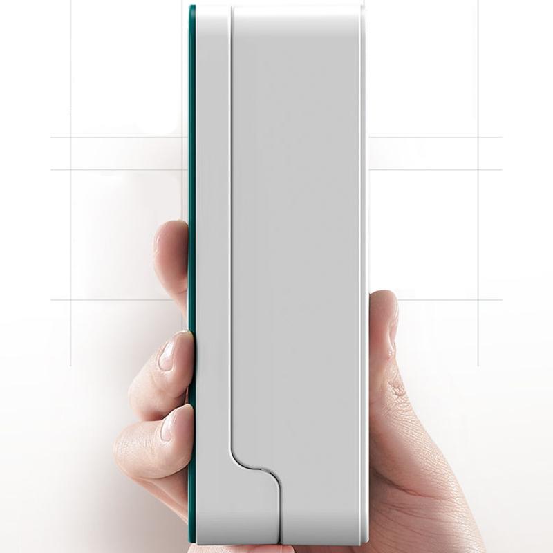 Портативная складная лампа с часами, USB-зарядка, складная светодиодная настольная лампа, энергосберегающая перезаряжаемая светодиодная лампа для чтения