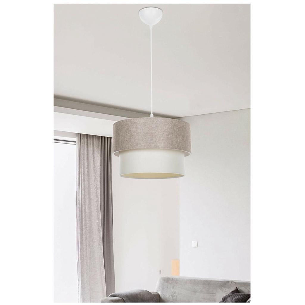 Тканевое изголовье, 2-х ярусная люстра для торта, спальня, детская комната