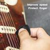 Силиконовые накладки на кончики пальцев, напальчники и медиаторы для пальцев гитары, набор инструментов для практики